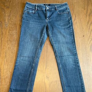 White House Black Market Skinny Jeans Blanc 8